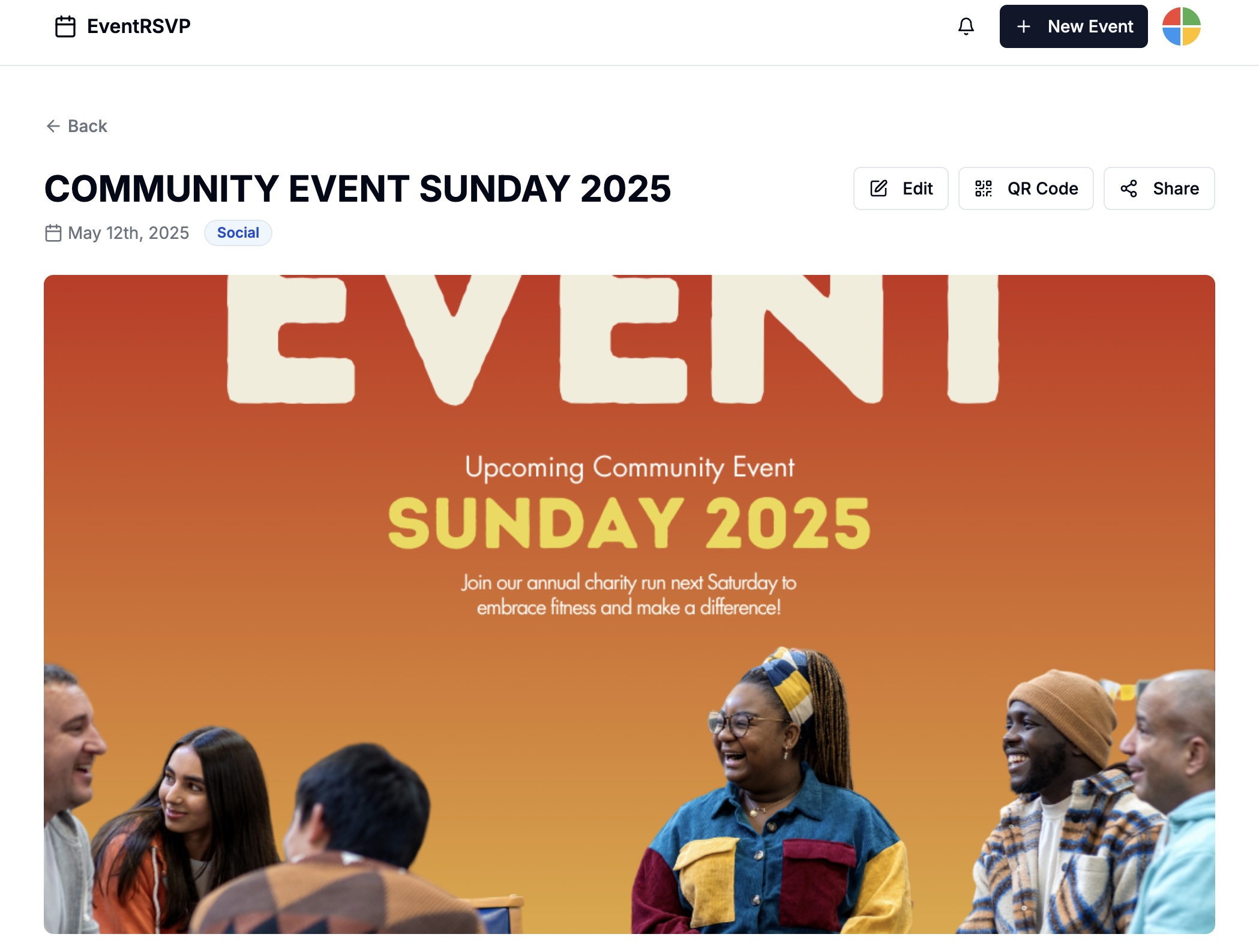 Event Planning Dashboard